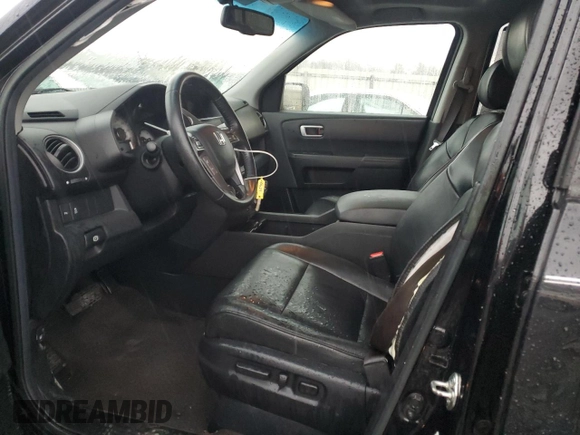 2012 Honda Pilot Touring with VIN 5FNYF3H9XCB040629, listed as a Copart auction lot 44800885 with 116,736 mi miles and Salvage Title. Bid and sale history available at carsss.com. Image 7.
