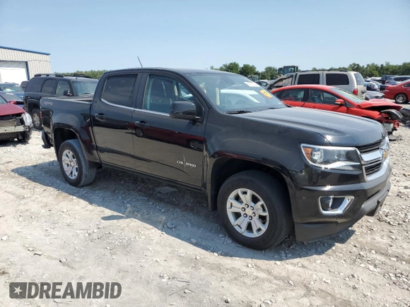 2020 Chevrolet Colorado 4WD LT with VIN 1GCGTCEN4L1220042, listed as a Copart auction lot 77997254 with 0 mi miles and Salvage Title. Bid and sale history available at carsss.com. Image 4.