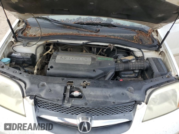 2002 Acura MDX with VIN 2HNYD18242H505745, listed as a Copart auction lot 67412234 with 264,596 mi miles and Salvage Title. Bid and sale history available at carsss.com. Image 11.