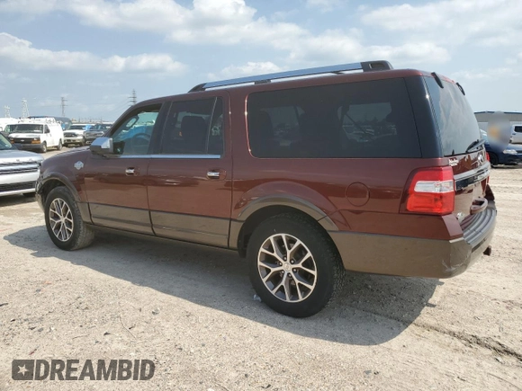 2015 Ford Expedition Max XLT с VIN 1FMJK1HT0FEF01920, выставлен на аукционе Copart как лот 54748275 с пробегом 156 421 миль миль и Списание • Salvage title. История ставок и продаж доступна на DreamBid. Изображение 2.