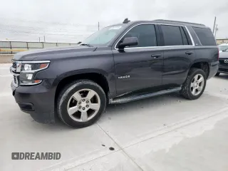 2016 Chevrolet Tahoe LS with VIN 1GNSCAKC4GR458621, listed as a Copart auction lot 59531215 with 143,346 mi miles and Salvage title. Bid and sale history available at DreamBid. Image 1.