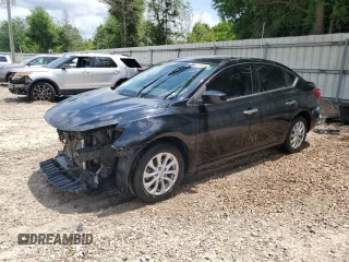 2019 Nissan Sentra SV z VIN 3N1AB7AP8KY434648, wystawiony jako Copart lot #54937805 z przebiegiem 84 501 mil mil oraz Szkoda całkowita • Salvage title. Historia ofert i sprzedaży dostępna na DreamBid. Obrazek 1.