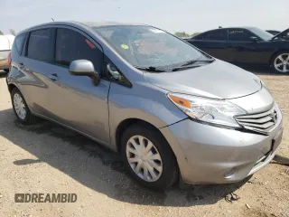 2014 Nissan Note S with VIN 3N1CE2CP7EL359104, listed as a Copart auction lot 60210585 with 65,508 mi miles and Salvage title. Bid and sale history available at DreamBid. Image 4.