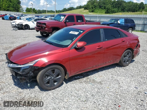 2023 Hyundai Elantra SEL with VIN KMHLM4AG7PU607726, listed as a Copart auction lot 61672495 with 71,041 mi miles and Clean title. Bid and sale history available at DreamBid. Image 1.