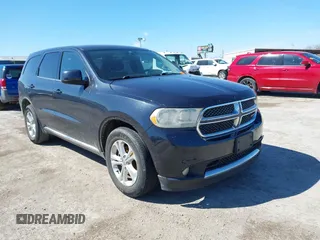 2013 Dodge Durango SXT z VIN 1C4RDHAG3DC500101, wystawiony jako IAAI lot #41630157 z przebiegiem 213 928 mil mil oraz . Historia ofert i sprzedaży dostępna na DreamBid. Obrazek 1.