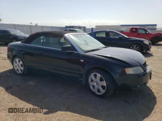 2003 Audi A4 1.8T with VIN WAUAC48H83K021679, listed as a Copart auction lot 56207854 with 87,166 mi miles and Salvage Title. Bid and sale history available at carsss.com. Image 4.