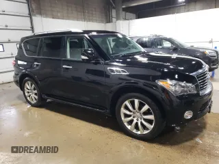 2012 Infiniti QX56 8-passenger z VIN JN8AZ2NC7C9316797, wystawiony jako Copart lot #49735415 z przebiegiem 174 598 mil mil oraz Czysty tytuł • Clean title. Historia ofert i sprzedaży dostępna na DreamBid. Obrazek 4.