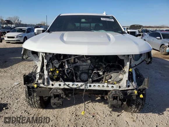 2021 Chevrolet Silverado 1500 LTZ with VIN 3GCUYGET3MG321862, listed as a Copart auction lot 81324384 with 123,966 mi miles and Salvage Title. Bid and sale history available at DreamBid. Image 5.
