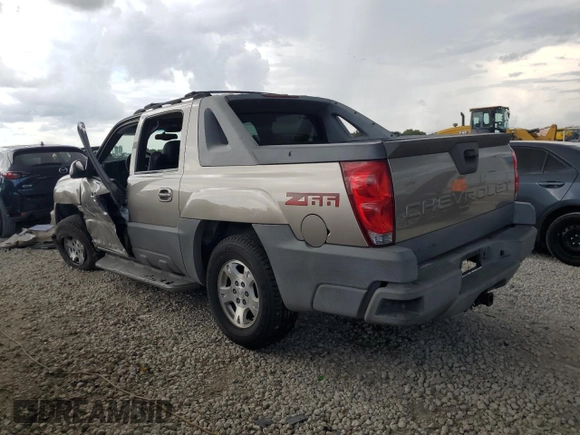 2002 Chevrolet Avalanche z VIN 3GNEC13T72G190765, wystawiony jako Copart lot #67849754 z przebiegiem Nie podano mil oraz Szkoda całkowita • Salvage title. Historia ofert i sprzedaży dostępna na DreamBid. Obrazek 2.