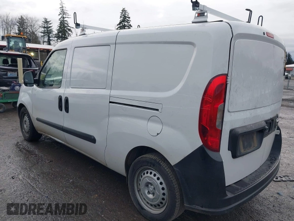 2015 Ram ProMaster City Cargo Tradesman with VIN ZFBERFAT1F6A82307, listed as a IAAI auction lot 41437820 with 125,366 mi miles. Bid and sale history available at carsss.com. Image 3.