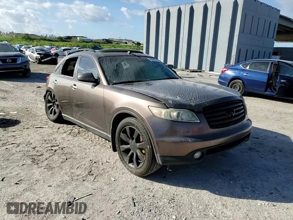 2003 Infiniti FX Options with VIN JNRAS08W53X204134, listed as a Copart auction lot 86943224 with 243,242 mi miles and Non Repairable. Bid and sale history available at DreamBid. Image 11.