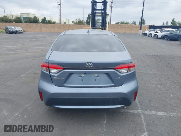 2021 Toyota Corolla LE with VIN JTDEPMAE1MJ118836, listed as a IAAI auction lot 41261340 with 1 mi miles. Bid and sale history available at carsss.com. Image 16.