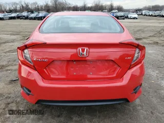2017 Honda Civic Sedan LX with VIN 2HGFC2F57HH534766, listed as a Copart auction lot 43627195 with 102,586 mi miles and Salvage Title. Bid and sale history available at carsss.com. Image 6.