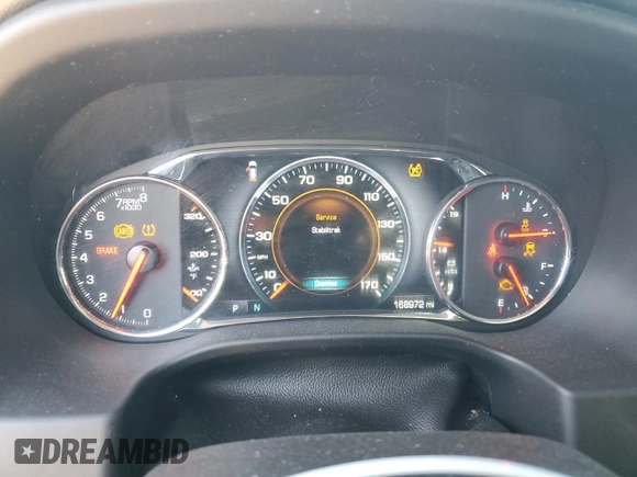 2017 GMC Acadia Denali with VIN 1GKKNPLS6HZ221033, listed as a Copart auction lot 46335095 with 168,972 mi miles and Salvage Title. Bid and sale history available at DreamBid. Image 9.