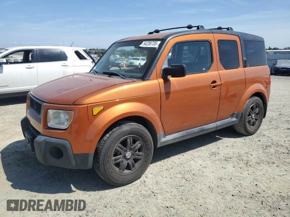 2006 Honda Element EX-P with VIN 5J6YH28706L014099, listed as a Copart auction lot 54238735 with 198,778 mi miles and Salvage Title. Bid and sale history available at DreamBid. Image 1.