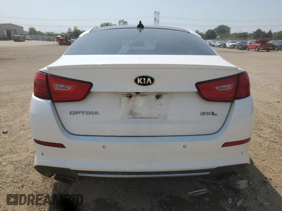 2014 Kia Optima SX Turbo with VIN 5XXGR4A69EG292770, listed as a Copart auction lot 60703465 with 148,171 mi miles and Salvage title. Bid and sale history available at DreamBid. Image 6.