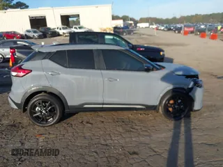 2024 Nissan Kicks SR with VIN 3N1CP5DV8RL492985, listed as a IAAI auction lot 40891368 with 6,844 mi miles. Bid and sale history available at carsss.com. Image 13.