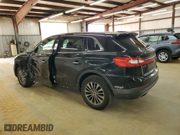 2016 Lincoln MKX Select z VIN 2LMTJ8KR3GBL21785, wystawiony jako Copart lot #52486235 z przebiegiem 147 904 mil mil oraz Szkoda całkowita • Salvage title. Historia ofert i sprzedaży dostępna na DreamBid. Obrazek 2.