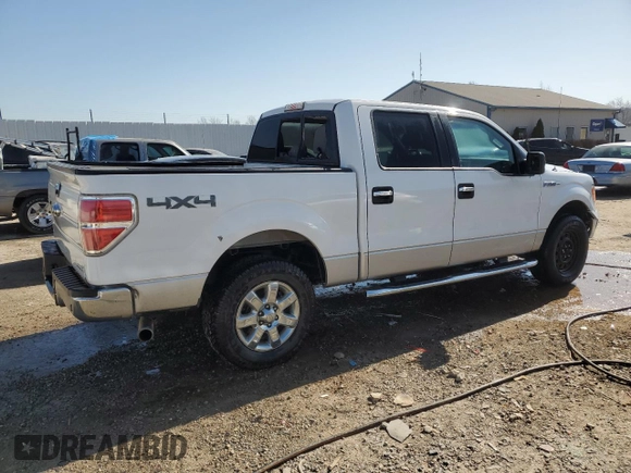 2013 Ford F-150 XL with VIN 1FTFW1EF0DFA71889, listed as a Copart auction lot 47989605 with 282,091 mi miles and Salvage Title. Bid and sale history available at carsss.com. Image 3.