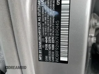 2007 Mercedes-Benz C 280 Luxury z VIN WDBRF92HX7F890445, wystawiony jako Copart lot #59967035 z przebiegiem 178 426 mil mil oraz Szkoda całkowita • Salvage title. Historia ofert i sprzedaży dostępna na DreamBid. Obrazek 13.
