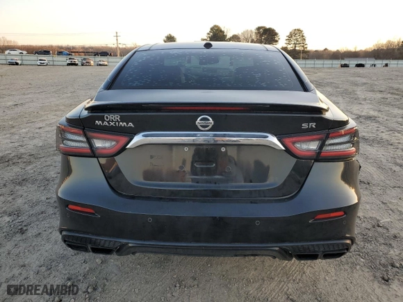 2020 Nissan Maxima SR with VIN 1N4AA6EV3LC377181, listed as a Copart auction lot 87873065 with 111,548 mi miles and Salvage Title. Bid and sale history available at carsss.com. Image 6.