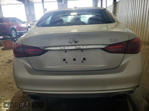2020 Infiniti Q50 Luxe z VIN JN1EV7AP9LM202945, wystawiony jako Copart lot #54520065 z przebiegiem 87 689 mil mil oraz Szkoda całkowita • Salvage title. Historia ofert i sprzedaży dostępna na DreamBid. Obrazek 6.