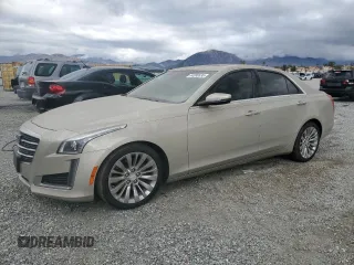 2016 Cadillac CTS Luxury Collection RWD with VIN 1G6AR5SX5G0120942, listed as a Copart auction lot 44390635 with 27,177 mi miles and Salvage Title. Bid and sale history available at DreamBid. Image 1.