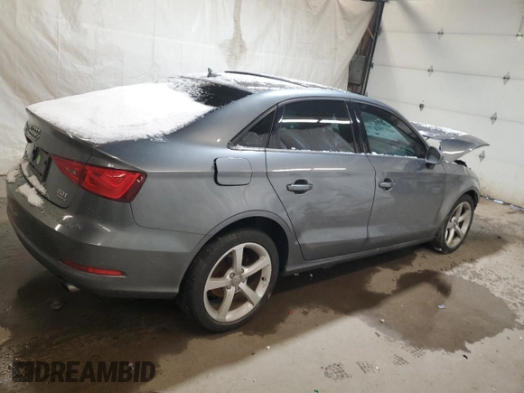 2016 Audi A3 Premium with VIN WAUB8GFF2G1083924, listed as a Copart auction lot 45665185 with Not Provided miles and Salvage Title. Bid and sale history available at DreamBid. Image 3.