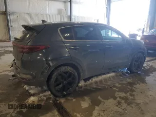 2022 Kia Sportage LX with VIN KNDPMCAC2N7965440, listed as a Copart auction lot 46082405 with 44,592 mi miles and Salvage Title. Bid and sale history available at DreamBid. Image 3.