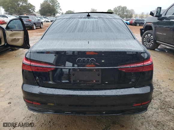 2024 Audi A6 Sedan Premium Plus with VIN WAUE3BF23RN039101, listed as a Copart auction lot 81428364 with 10,915 mi miles and Salvage Title. Bid and sale history available at carsss.com. Image 6.