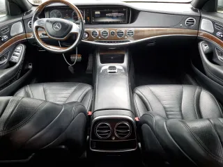 2015 Mercedes-Benz S 550 with VIN WDDUG8FB2FA148714, listed as a Copart auction lot 52670345 with 226,473 mi miles and Salvage Title. Bid and sale history available at DreamBid. Image 8.