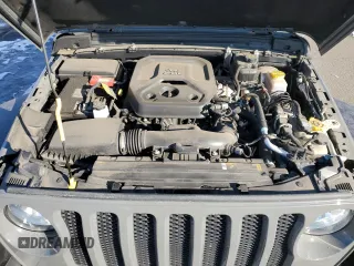 2021 Jeep Wrangler 80th Anniversary with VIN 1C4GJXAN8MW666671, listed as a Copart auction lot 89151305 with 22,628 mi miles and Salvage Title. Bid and sale history available at DreamBid. Image 11.