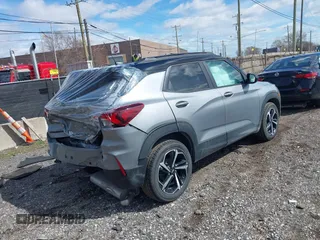 2023 Chevrolet TrailBlazer RS with VIN KL79MTSLXPB098972, listed as a IAAI auction lot 41879173 with 38,120 mi miles and . Bid and sale history available at DreamBid. Image 4.