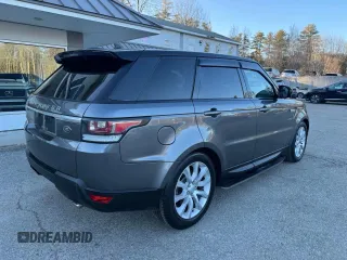 2016 Land Rover Range Rover Sport V6 Diesel HSE with VIN SALWR2KF8GA630584, listed as a Copart auction lot 55343635 with 160,647 mi miles and Clean Title. Bid and sale history available at carsss.com. Image 4.