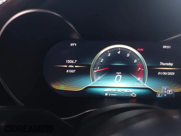 2019 Mercedes-Benz C 43 AMG с VIN 55SWF6EB5KU306751, выставлен на аукционе IAAI как лот 41464413 с пробегом 81 507 миль миль и . История ставок и продаж доступна на DreamBid. Изображение 7.