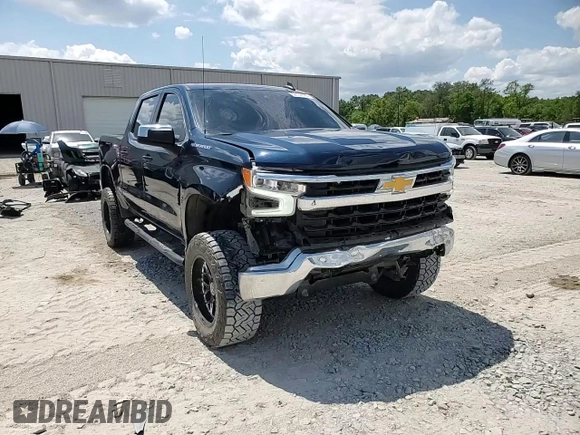 2023 Chevrolet Silverado 1500 LT with VIN 3GCPACEK0PG227265, listed as a Copart auction lot 52184595 with 17,666 mi miles and Salvage Title. Bid and sale history available at DreamBid. Image 14.