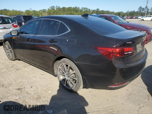 2017 Acura TLX V6 w/Advance Pkg with VIN 19UUB2F79HA005796, listed as a Copart auction lot 80419264 with 107,797 mi miles and Salvage title. Bid and sale history available at DreamBid. Image 2.