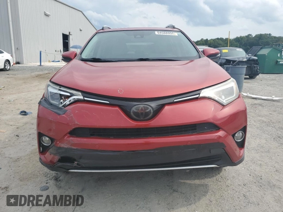 2016 Toyota RAV4 Limited with VIN JTMYFREV9GJ089887, listed as a Copart auction lot 54588955 with 130,910 mi miles and Salvage title. Bid and sale history available at DreamBid. Image 5.