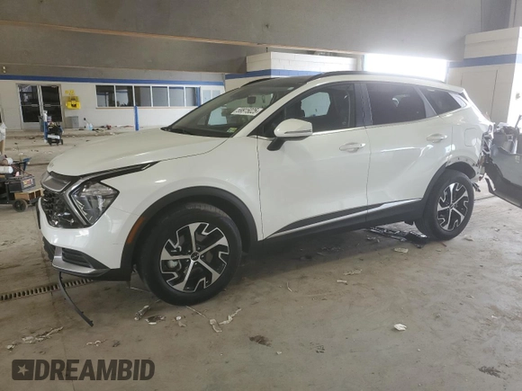 2023 Kia Sportage EX with VIN KNDPVCAG3P7022542, listed as a Copart auction lot 59915025 with 24,761 mi miles and Salvage title. Bid and sale history available at DreamBid. Image 1.