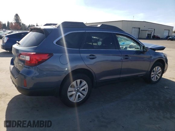 2015 Subaru Outback Premium z VIN 4S4BSACC1F3209443, wystawiony jako Copart lot #50454945 z przebiegiem Nie podano mil oraz Szkoda całkowita • Salvage title. Historia ofert i sprzedaży dostępna na DreamBid. Obrazek 3.