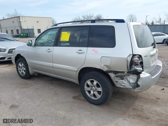 2006 Toyota Highlander w/3rd Row with VIN JTEEP21A160167427, listed as a IAAI auction lot 41815991 with 308,542 mi miles. Bid and sale history available at carsss.com. Image 3.