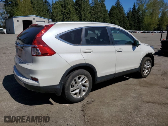 2015 Honda CR-V EX-L with VIN 5J6RM3H71FL005904, listed as a Copart auction lot 53820825 with 91,525 mi miles and Salvage Title. Bid and sale history available at carsss.com. Image 3.