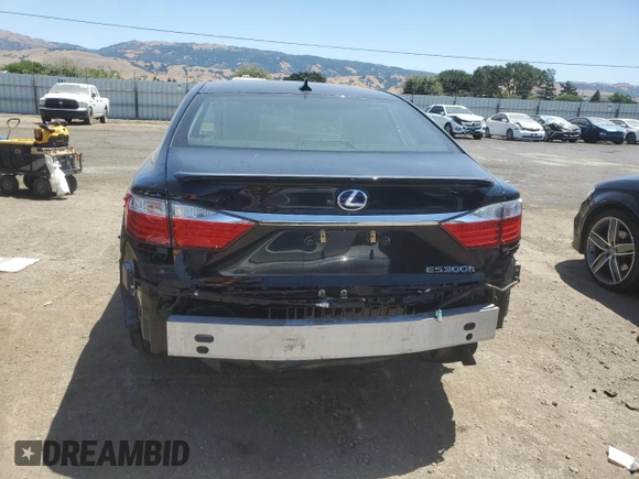 2014 Lexus ES 300h z VIN JTHBW1GG1E2039352, wystawiony jako Copart lot #58028555 z przebiegiem 76 593 mil mil oraz Szkoda całkowita • Salvage title. Historia ofert i sprzedaży dostępna na DreamBid. Obrazek 6.