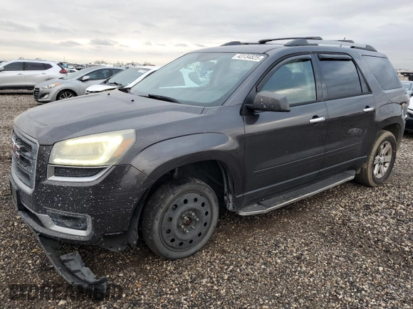 2015 GMC Acadia SLE with VIN 1GKKRPKD5FJ313947, listed as a Copart auction lot 43134825 with 169,188 mi miles and Salvage Title. Bid and sale history available at carsss.com. Image 1.