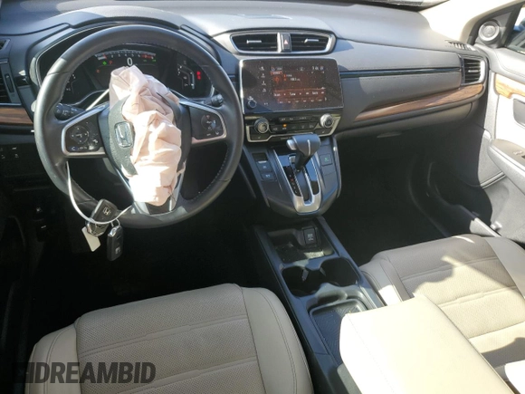 2017 Honda CR-V EX-L with VIN 2HKRW2H83HH689168, listed as a Copart auction lot 52161155 with 45,870 mi miles and Salvage Title. Bid and sale history available at carsss.com. Image 8.