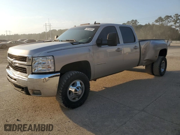 2008 Chevrolet Silverado 3500HD DRW LTZ with VIN 1GCJK33608F111611, listed as a Copart auction lot 76244664 with 287,483 mi miles and Salvage Title. Bid and sale history available at carsss.com. Image 1.