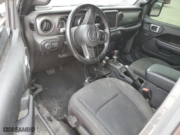 2021 Jeep Gladiator Texas Trail with VIN 1C6JJTAM7ML546309, listed as a Copart auction lot 67405254 with 0 mi miles and Salvage Title. Bid and sale history available at carsss.com. Image 8.