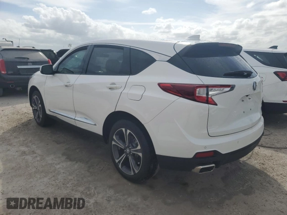 2023 Acura RDX w/Advance Package with VIN 5J8TC2H7XPL016590, listed as a Copart auction lot 75175744 with 1,506 mi miles and Non Repairable. Bid and sale history available at carsss.com. Image 2.