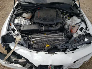 2020 Alfa Romeo Giulia Ti with VIN ZARFANBN2L7636661, listed as a Copart auction lot 69592394 with 53,731 mi miles and Salvage Title. Bid and sale history available at carsss.com. Image 11.