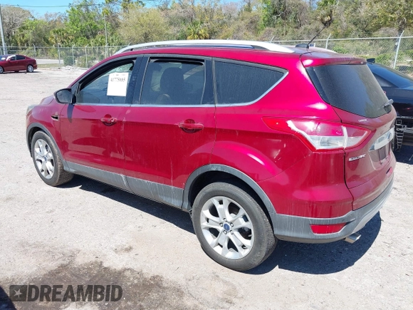 2014 Ford Escape Titanium with VIN 1FMCU0JXXEUD22430, listed as a IAAI auction lot 41775085 with 1 mi miles. Bid and sale history available at carsss.com. Image 3.